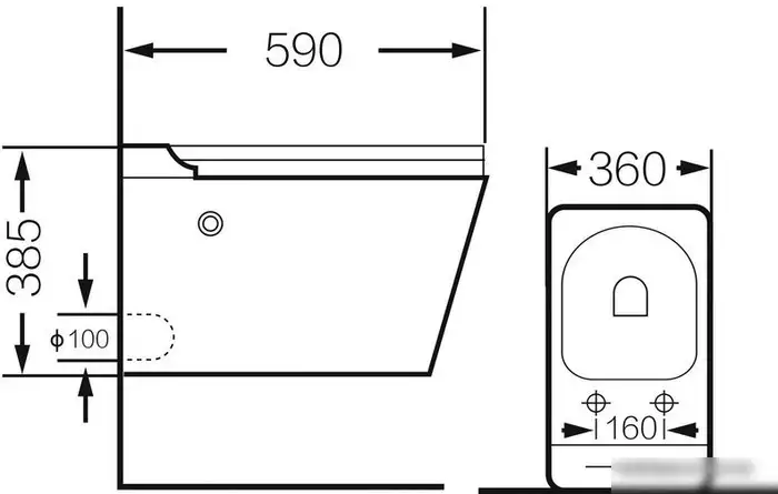 Унитаз Grossman GR-5501 - фото товара