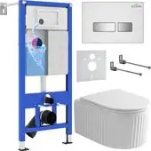 Унитаз подвесной Roxen StounFix Dual Fresh 968291 - изображение в каталоге