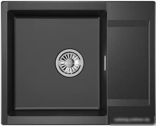 Кухонная мойка Granula ES-6202 (шварц) - фото товара