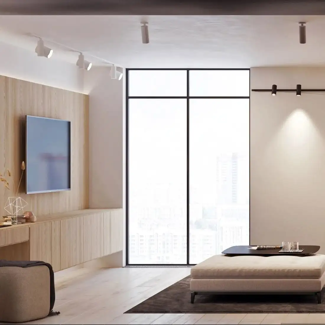 Трековый светильник Arlight SP-POLO-TRACK-PIPE-R65-8W Day4000 BK-BK 40deg 027482 – фото товара