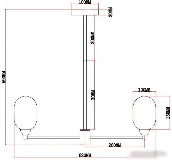 Подвесная люстра Moderli Gracy V10849-4P – фото товара