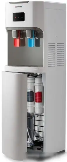 Кулер для воды HotFrost V115PUF с фильтрами (белый/серый) – фото товара