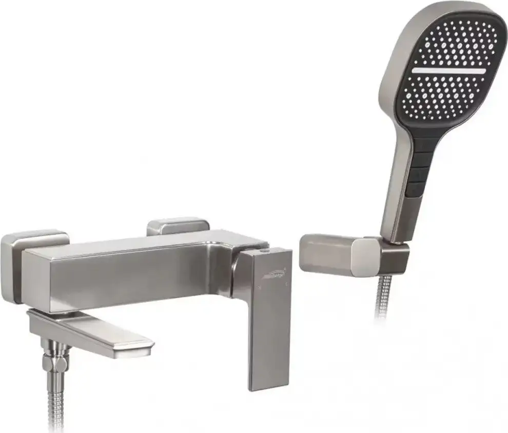 Смеситель Hansberge H4070 (никель) - фото товара