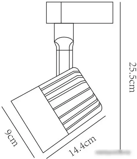Трековый светильник Arte Lamp Wales A1640PL-1BK – фото товара