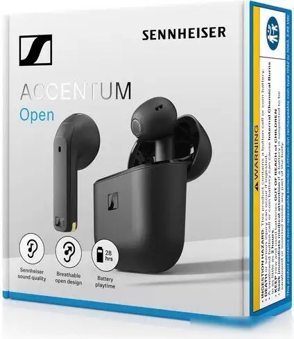 Наушники Sennheiser Accentum Open (черный) – фото товара