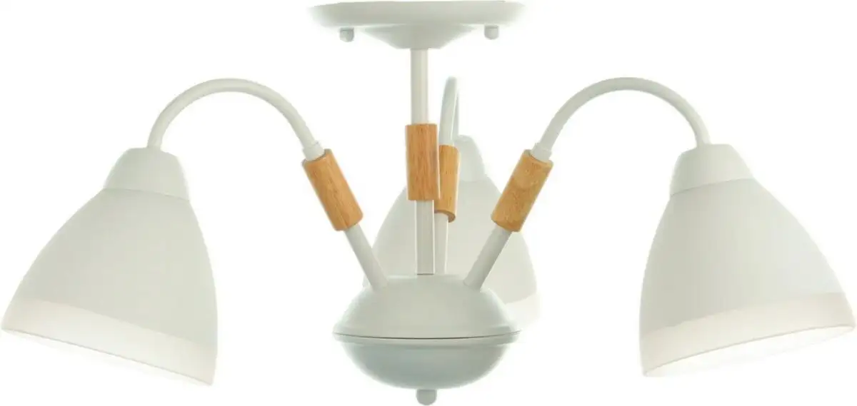 Люстра средней высоты BayerLux Нельсен 10352903 (белый) – фото товара