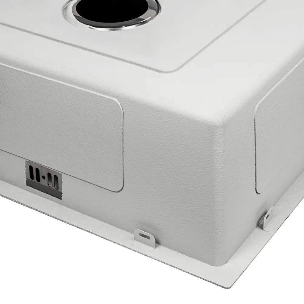 Кухонная мойка ARFEKA ECO AR 550*450 BLACK PVD NANO DECOR MILLET GRAINS - фото товара