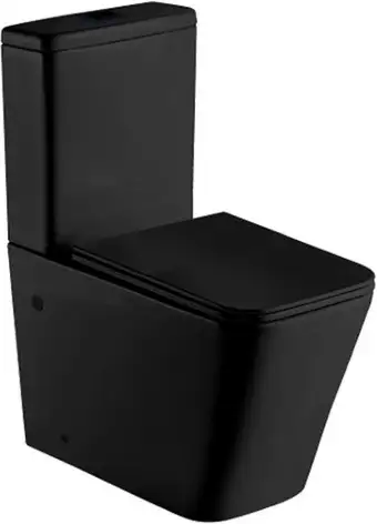 Унитаз WeltWasser Gelbach 001 XL MT-BL (черный матовый) - изображение в каталоге