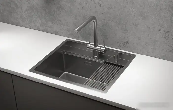 Кухонная мойка Granula KS-6051 (сатин) - фото товара
