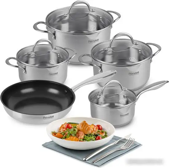 Набор кастрюль Rondell Erbe RDS-1290 – фото товара