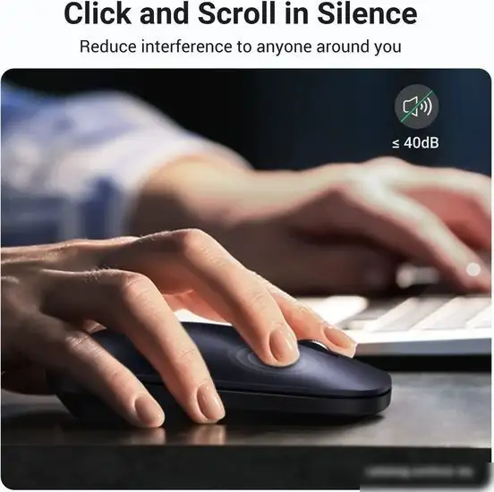 Мышь Ugreen MU001 (серый) – фото товара