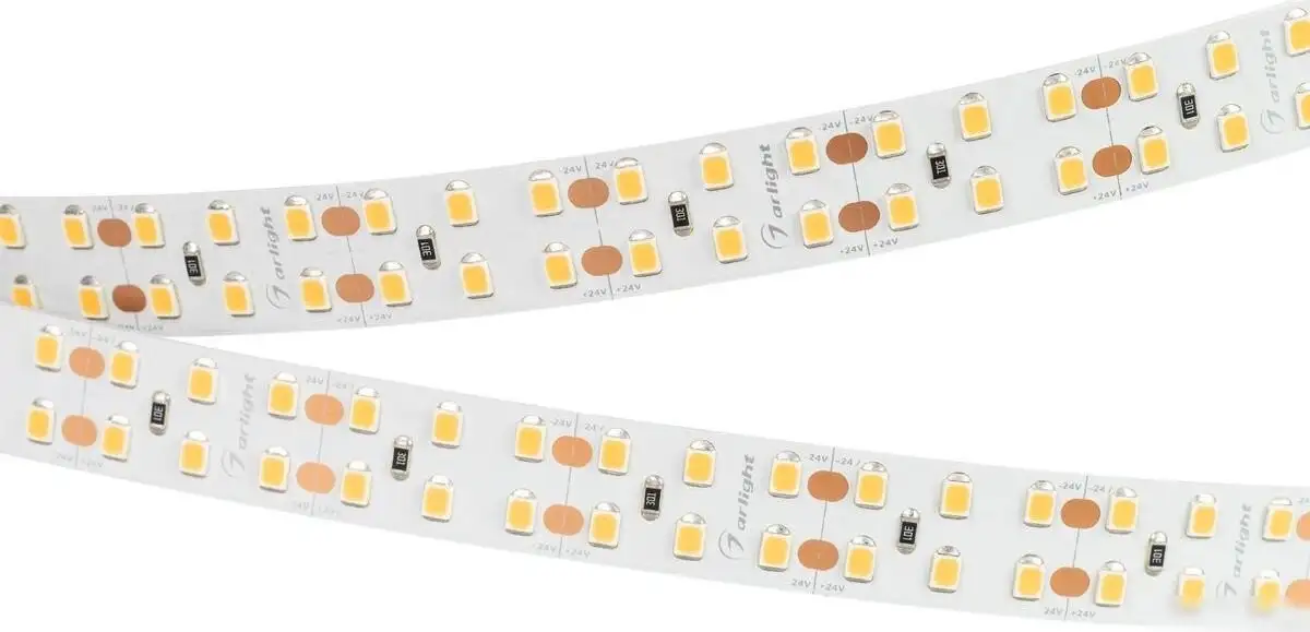 Светодиодная лента Arlight 19.2W/m 240Led/m 2835SMD холодный белый 5M UL-A240-15mm 24V White6000 042329 – фото товара