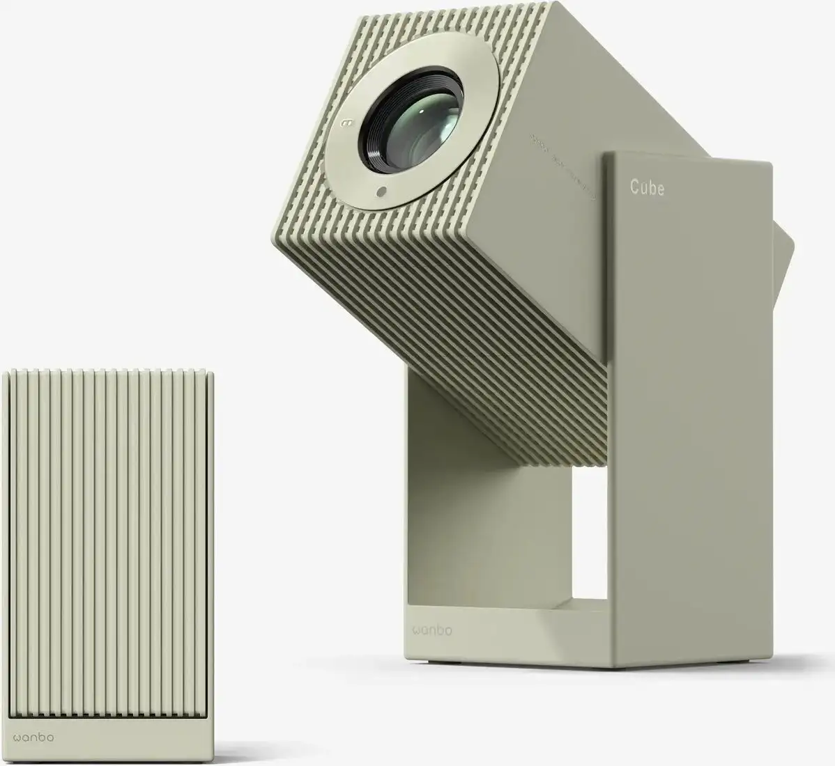 Проектор Wanbo Cube 2 Pro (бежевый) – фото товара