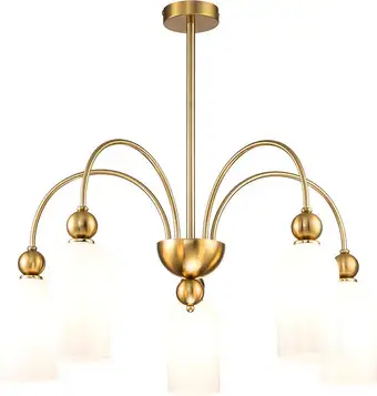 Подвесная люстра Escada Ode 686/5PL E14*60W Copper – изображение в каталоге