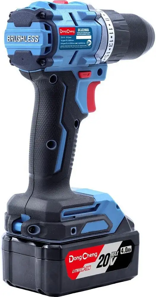 DongCheng DCKIT28 Type EK (шуруповерт, гайковерт, 2 АКБ, кейс) – фото товара