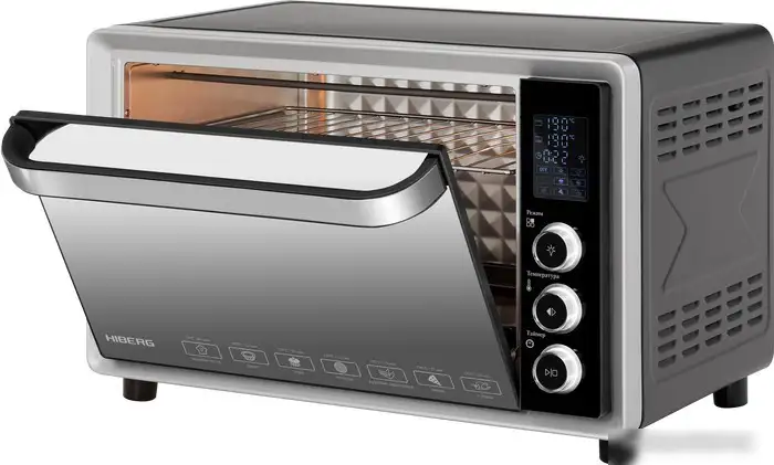 Мини-печь Hiberg PR 400 (dark moon) - фото товара