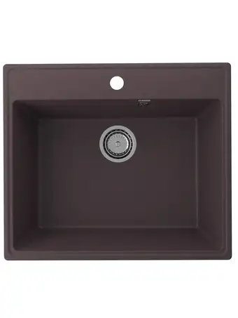 Кухонная мойка Ulgran QUARTZ Forte 580-06 (трюфель) - изображение в каталоге