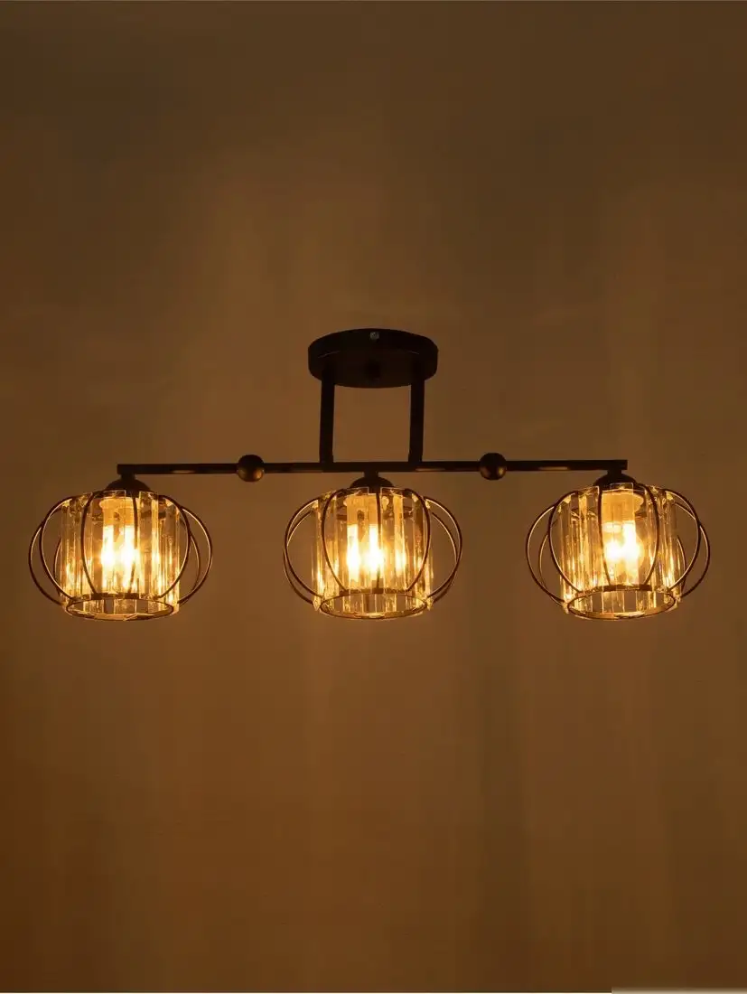 Люстра средней высоты BayerLux Лорд 10666498 (черный) – фото товара