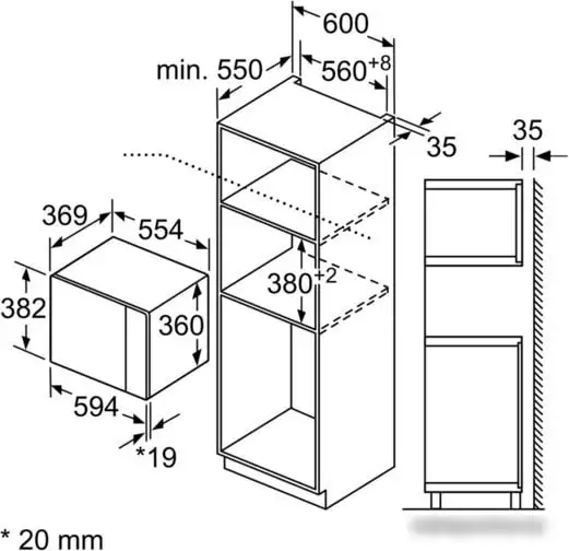 Микроволновая печь Bosch BEL554MS0 – фото товара