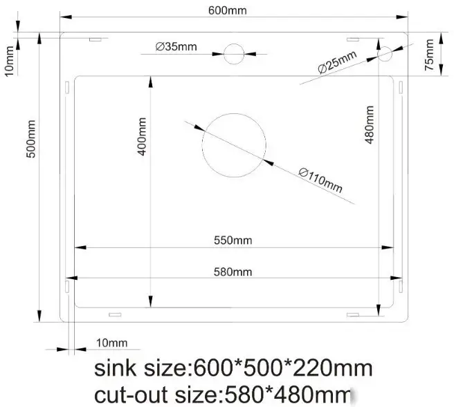 Кухонная мойка Stellar S6050S-S1 (сатин) - фото товара