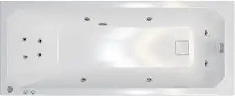 Ванна Triton Прага 180x80 Стандарт Flat (с гидромассажем) - изображение в каталоге