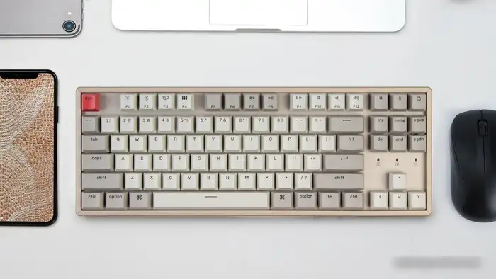 Клавиатура Keychron K8 Wireless K8-M1 (Gateron G Pro Red) – фото товара