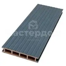 Террасная доска ДПК LECOLE Co-Extrusion 145х25x6000, Графит вельвет