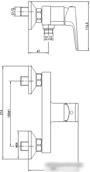 Смеситель Cersanit Nature 63065 - фото товара