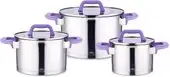 Набор кастрюль Lara Лаванда LR02-125