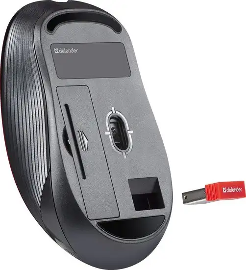 Мышь Defender Gassa MM-105 (красный) – фото товара