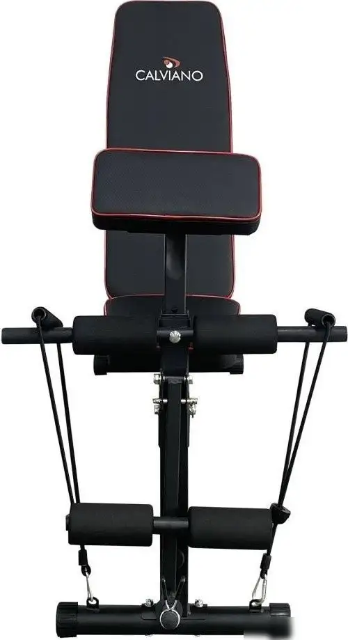 Силовая скамья Calviano 1003 (черный/красный) – фото товара