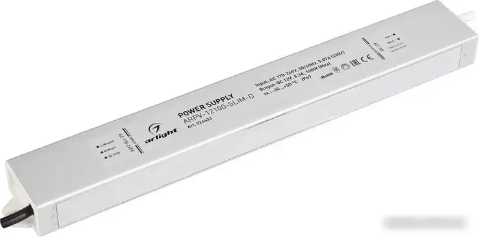 Блок питания Arlight ARPV-12100-SLIM-D 026433 – фото товара