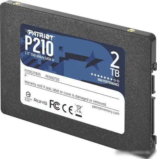 SSD Patriot P210 2TB P210S2TB25 – фото товара