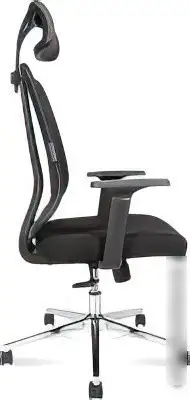 Кресло Norden Tema Сhrome 2D 216A-Сhrome-2D-B-BB (хром/черный) – фото товара