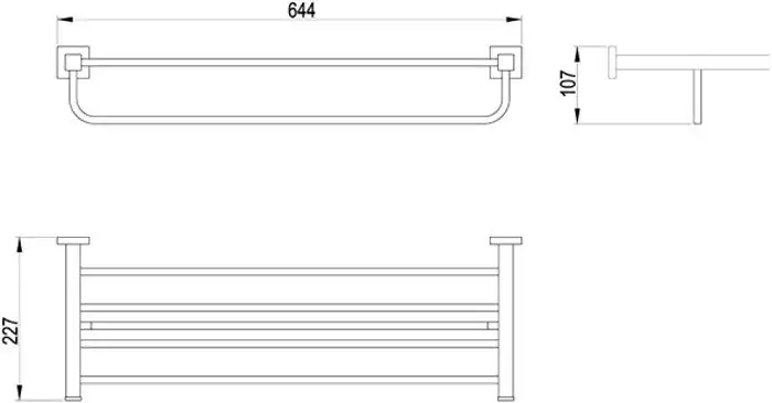 Полка для полотенца Timo Selene 10058/00 – фото товара