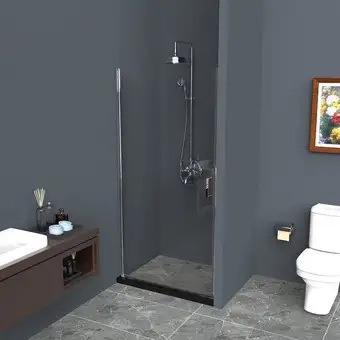 Душевая дверь BelBagno UNO-B-1-85-C-Cr