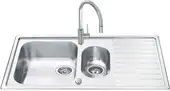 Кухонная мойка Smeg LLR102-2 - изображение в каталоге