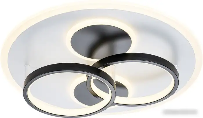 Припотолочная люстра Escada 10235/4LED Round (черный/белый) – фото товара