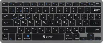 Клавиатура Oklick 835S (серый/черный)