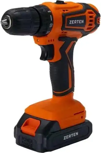 Дрель-шуруповерт Zerten ASB-18S (с 2-мя АКБ, кейс) – изображение в каталоге