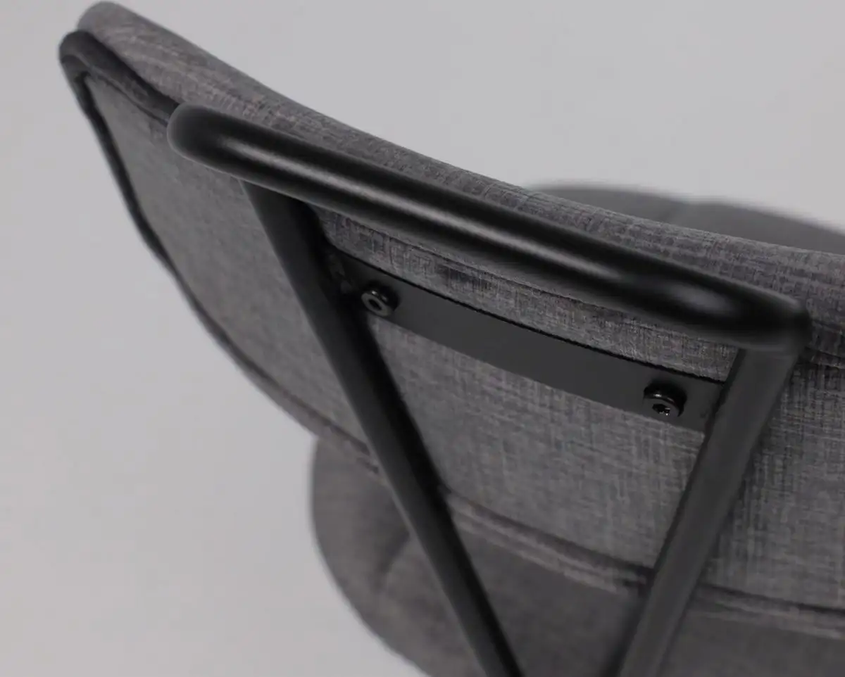 Стул AksHome Tori (серый велюр Voss 15/черный)