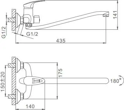 Смеситель Ekko E22039 - фото товара