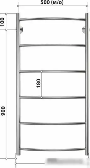 Полотенцесушитель Stelmix ВПС П6 500x1000 - фото товара
