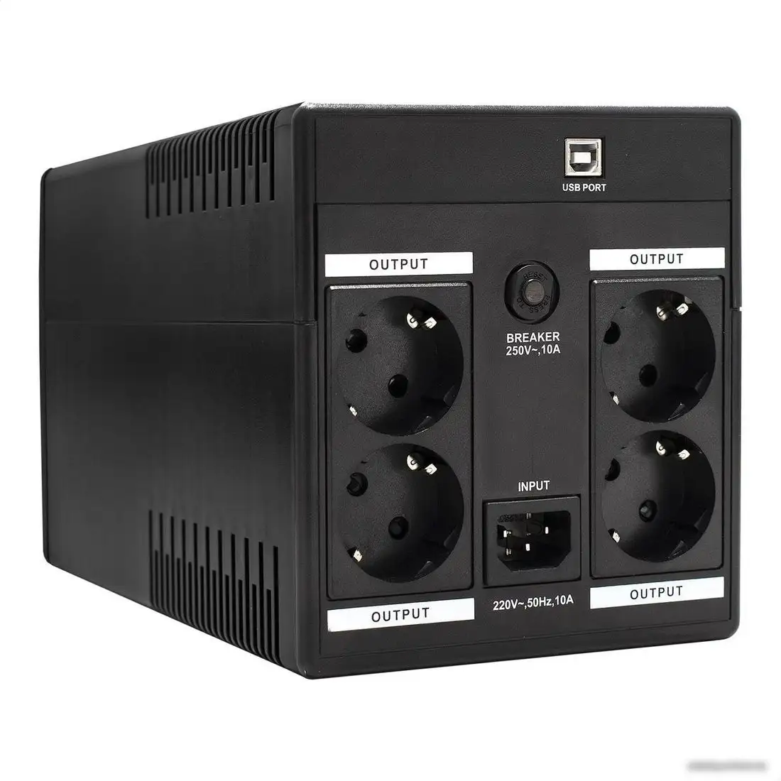 Источник бесперебойного питания ExeGate SpecialPro UNB-1600.LED.AVR.4SH.USB EP285507RUS – фото товара