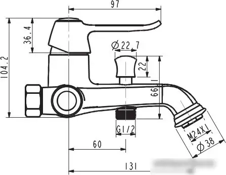 Смеситель Esko New York NY 54 - фото товара