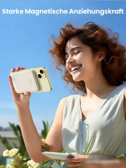 Внешний аккумулятор Ugreen PB560 5000mAh (бежевый) – фото товара