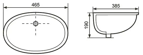 Умывальник Aquatek AQ0181-00 - фото товара