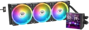 Система жидкостного охлаждения для процессора Thermaltake MAGFloe 360 Ultra ARGB Sync CL-W432-PL12SW-A – изображение в каталоге