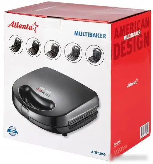 Многофункциональная сэндвичница Atlanta ATH-1060 – фото товара