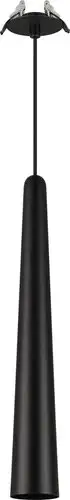 Подвесная люстра Arlight SP-STIRIA-L400-R57-5W Warm2700 BK 36deg 054437 – изображение в каталоге